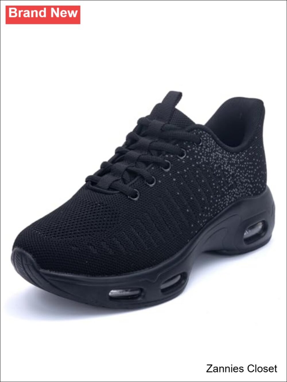 ✨ Womens Slip On Tennis Sneakers Walking Running Shoes Knitted Mesh